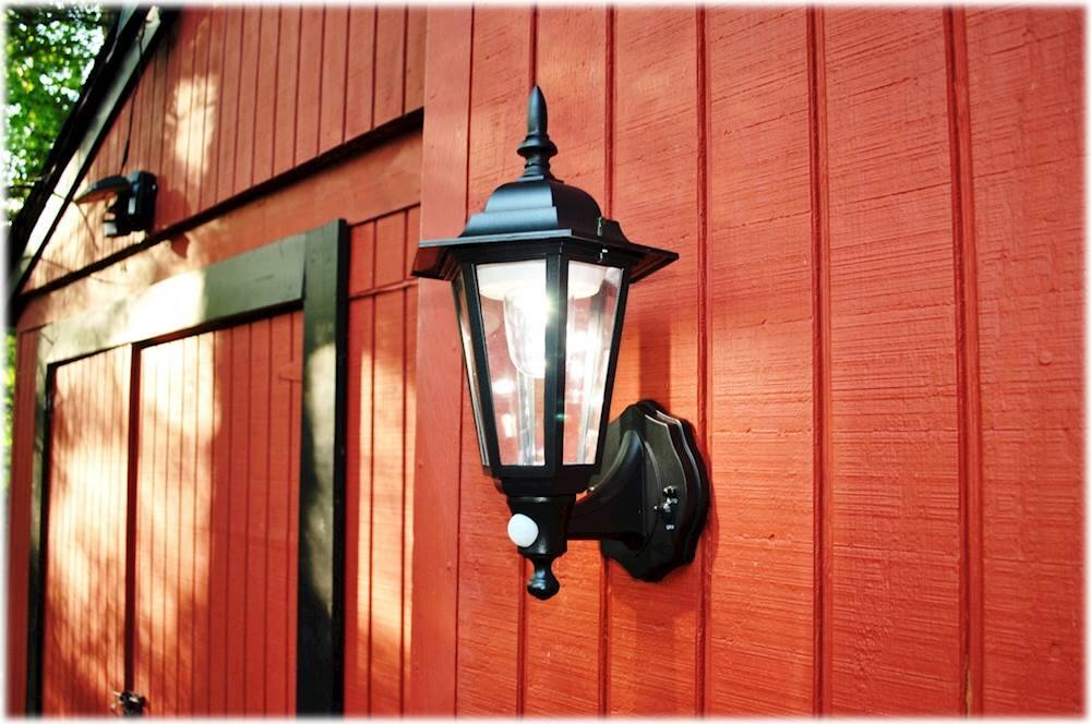 Alt View 12. MAXSA Innovations - Motion-Activated LED Wall Sconce (2-Pack) - Black.