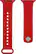 Alt View 11. Modal™ - Silicone Band for Apple Watch 42, 44, 45mm (Series 1-8) and Apple Watch Ultra 49mm - Candy Apple Red.