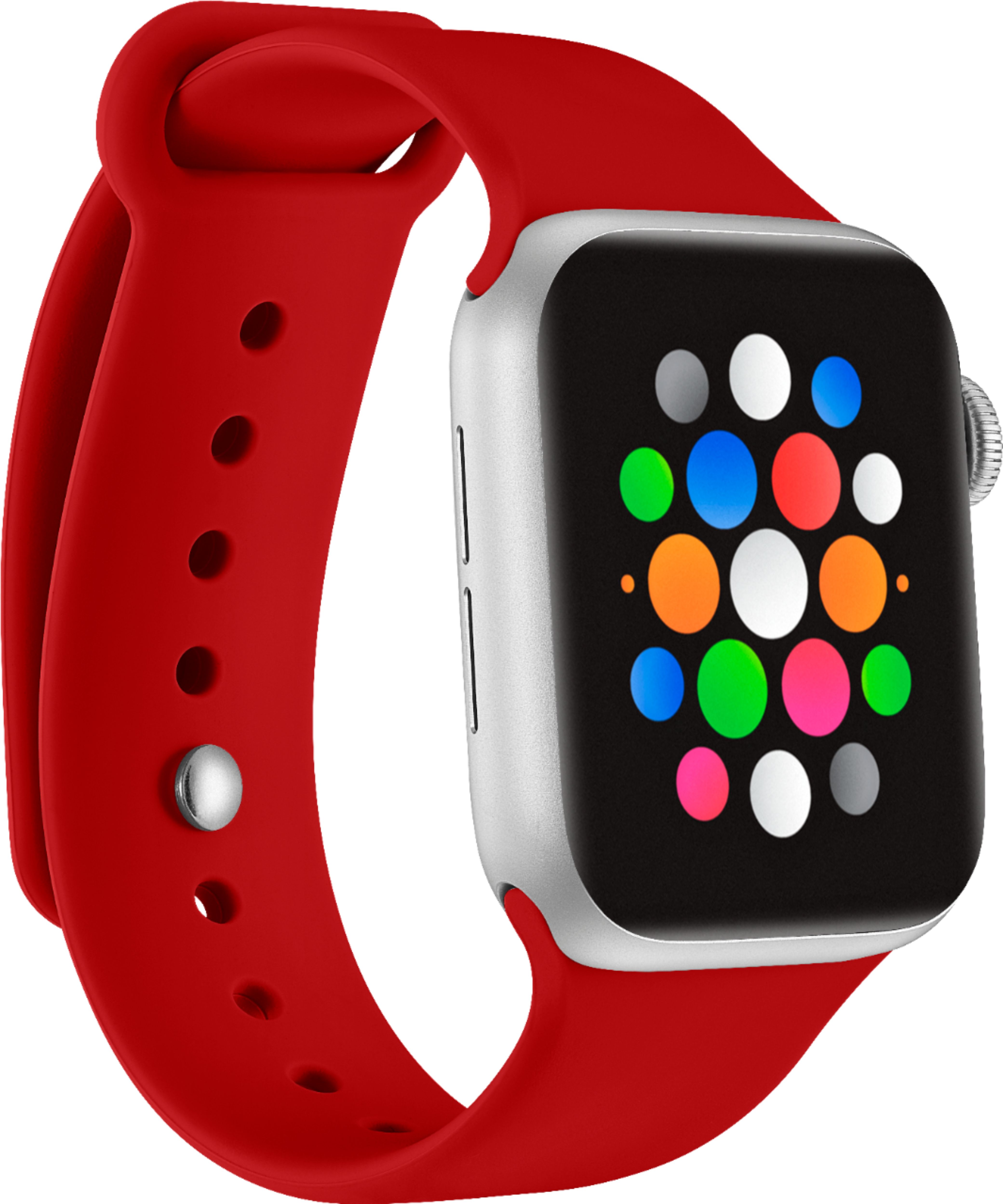 Custom Candy Red Apple Watch Band – soletopia