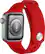Alt View 13. Modal™ - Silicone Band for Apple Watch 38mm, 40mm, 41mm and Apple Watch Series 8 41mm - Candy Apple Red.
