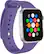 Angle. Modal™ - Silicone Band for Apple Watch 42, 44, 45mm (Series 1-8) and Apple Watch Ultra 49mm - Ultra Violet.