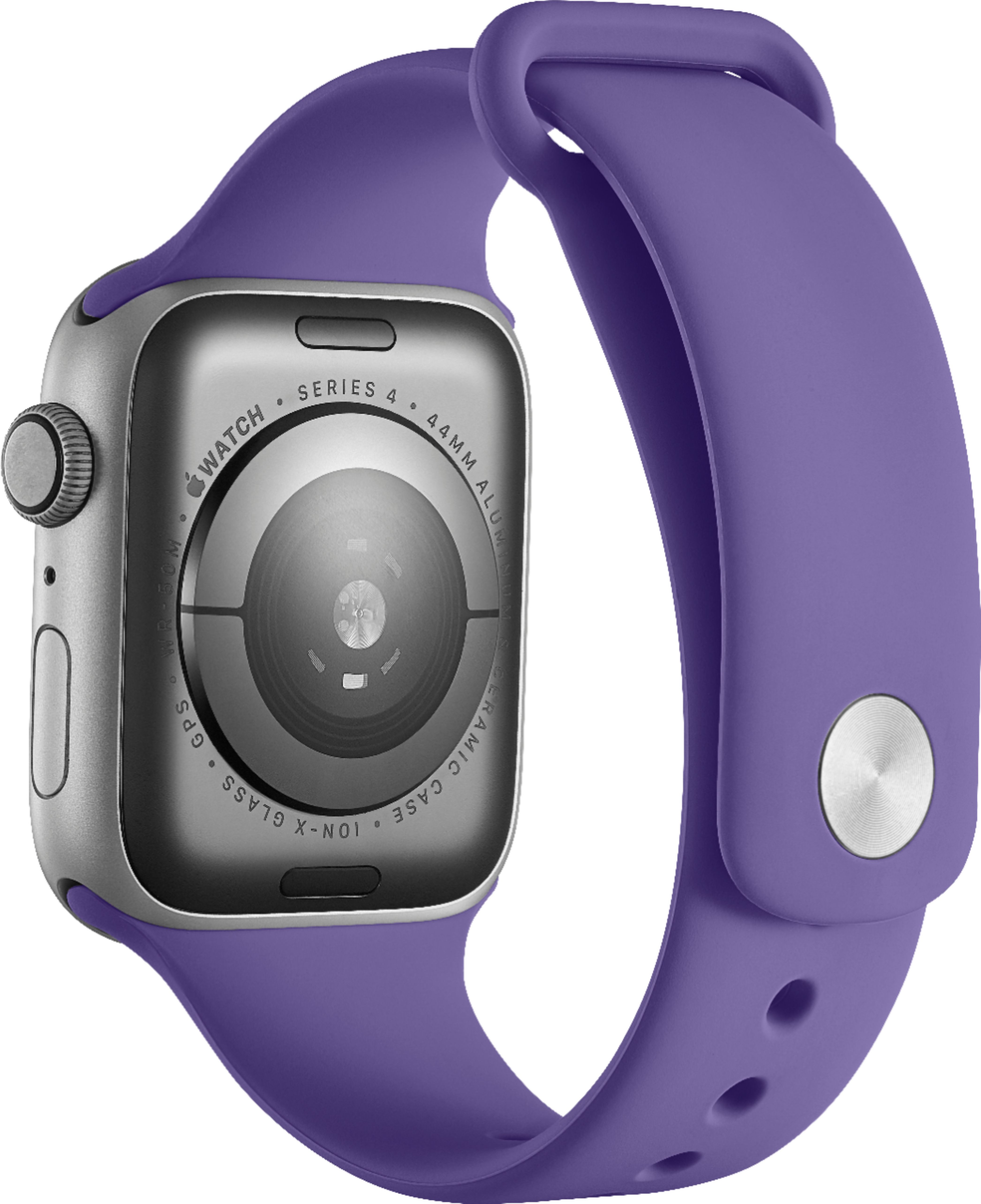 Custom Anodized Purple 49MM Apple Watch ULTRA 2 with Gold Link Band