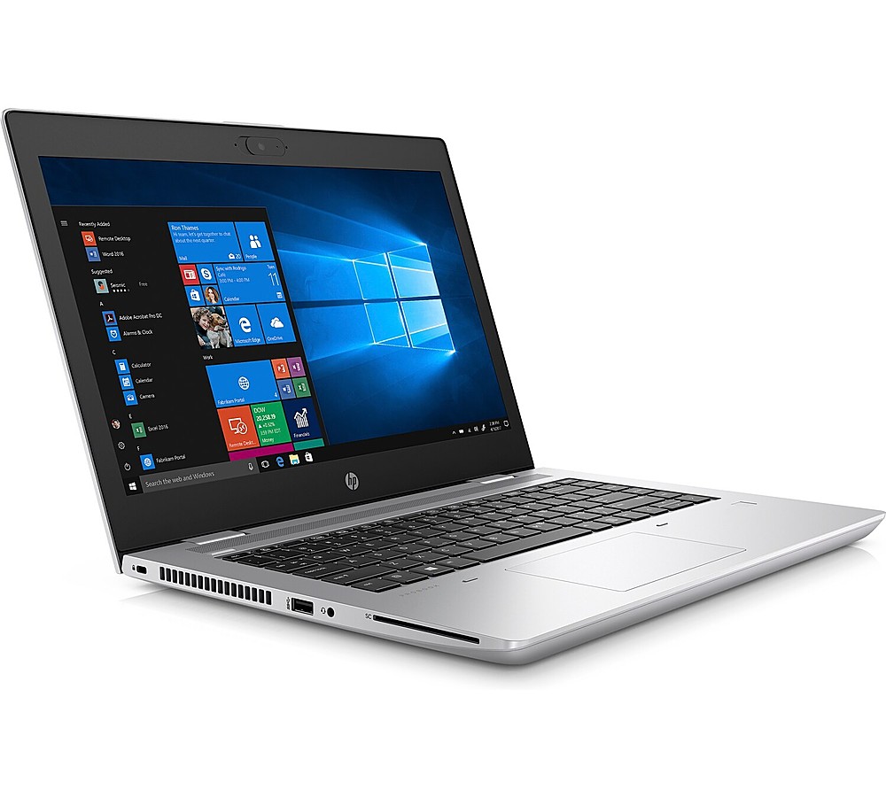 Angle View: HP - ProBook 640 G5 Notebook - 8 GB Memory - 256 GB SSD