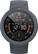 Front. Amazfit - Verge Lite Smartwatch 43mm Polycarbonate/Fiberglass - Gray With Gray Silicone Band.