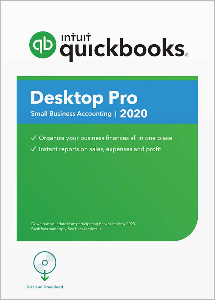QuickBooks Desktop Pro 2020 Windows INT940800F080 - Best Buy