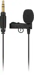RØDE - LAVALIER GO Professional Wearable Microphone - Black - Front_Zoom