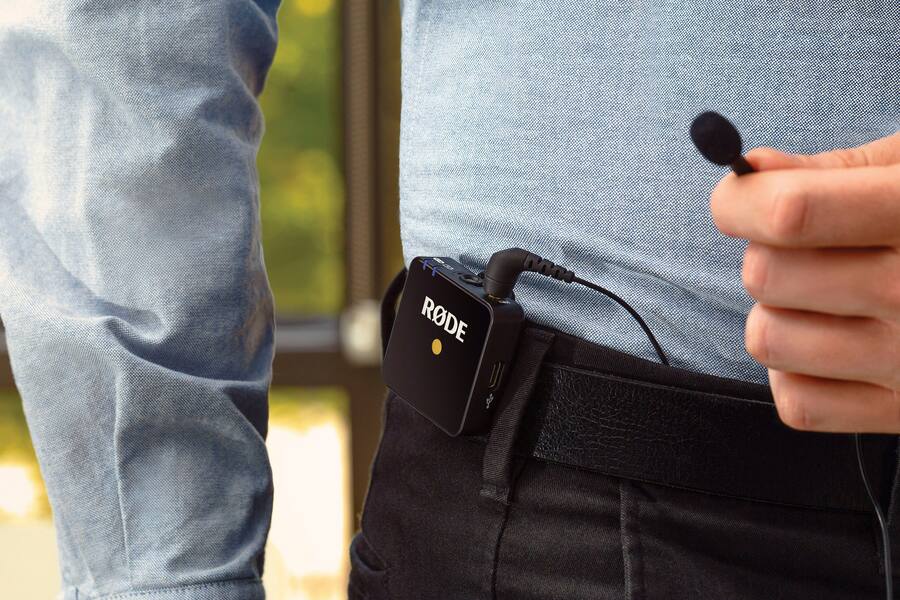 RØDE LAVALIER GO Professional Wearable Microphone Black LAVGO RØDE LAVALIER GO Professional Wearable Microphone Black LAVGO