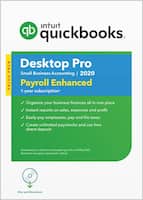 QuickBooks Desktop Pro 2020 + Enhanced Payroll - Windows - Front_Zoom