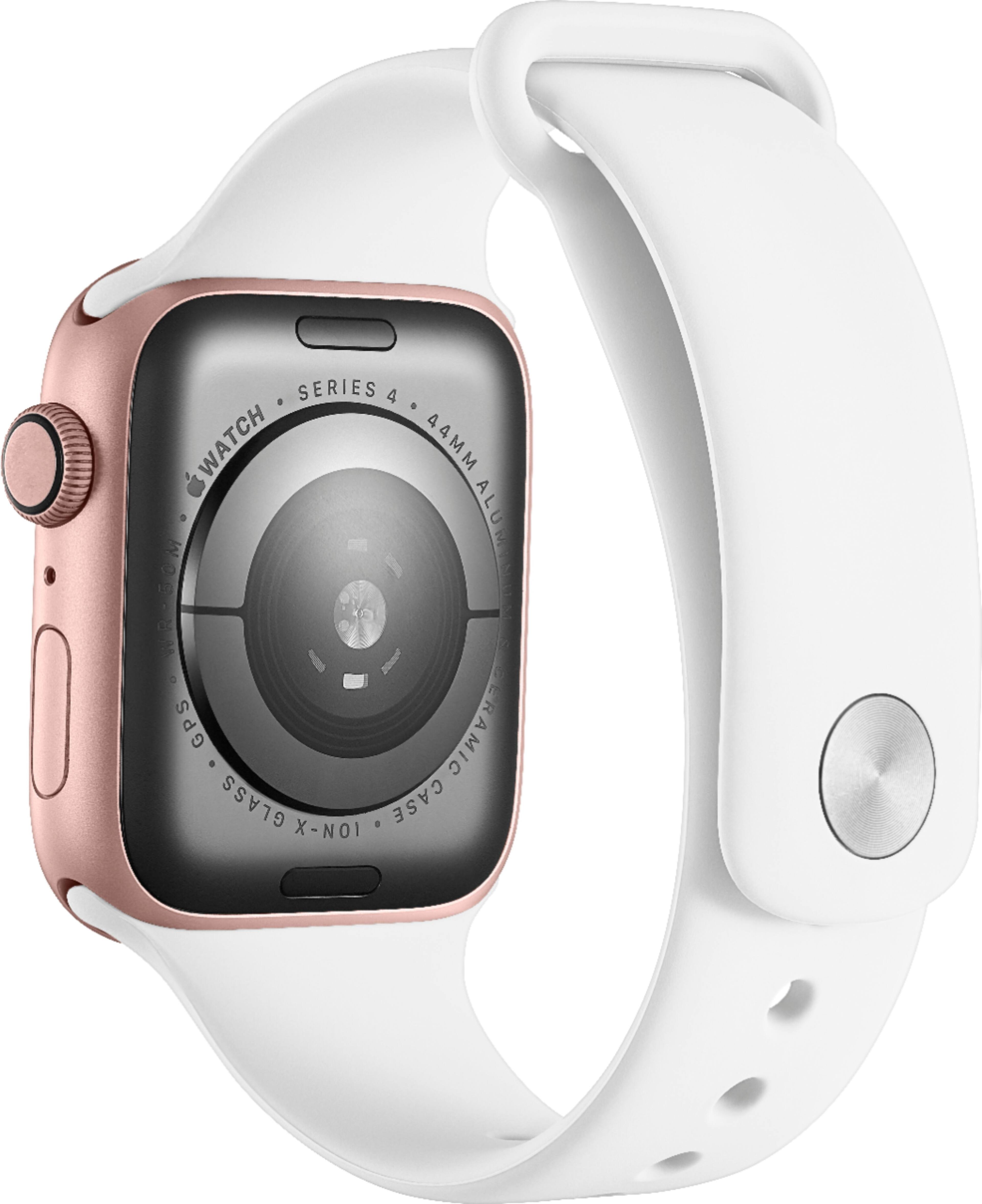 Alt View 12. Modal™ - Silicone Band for Apple Watch 42, 44, 45mm (Series 1-8) and Apple Watch Ultra 49mm - Pure White.