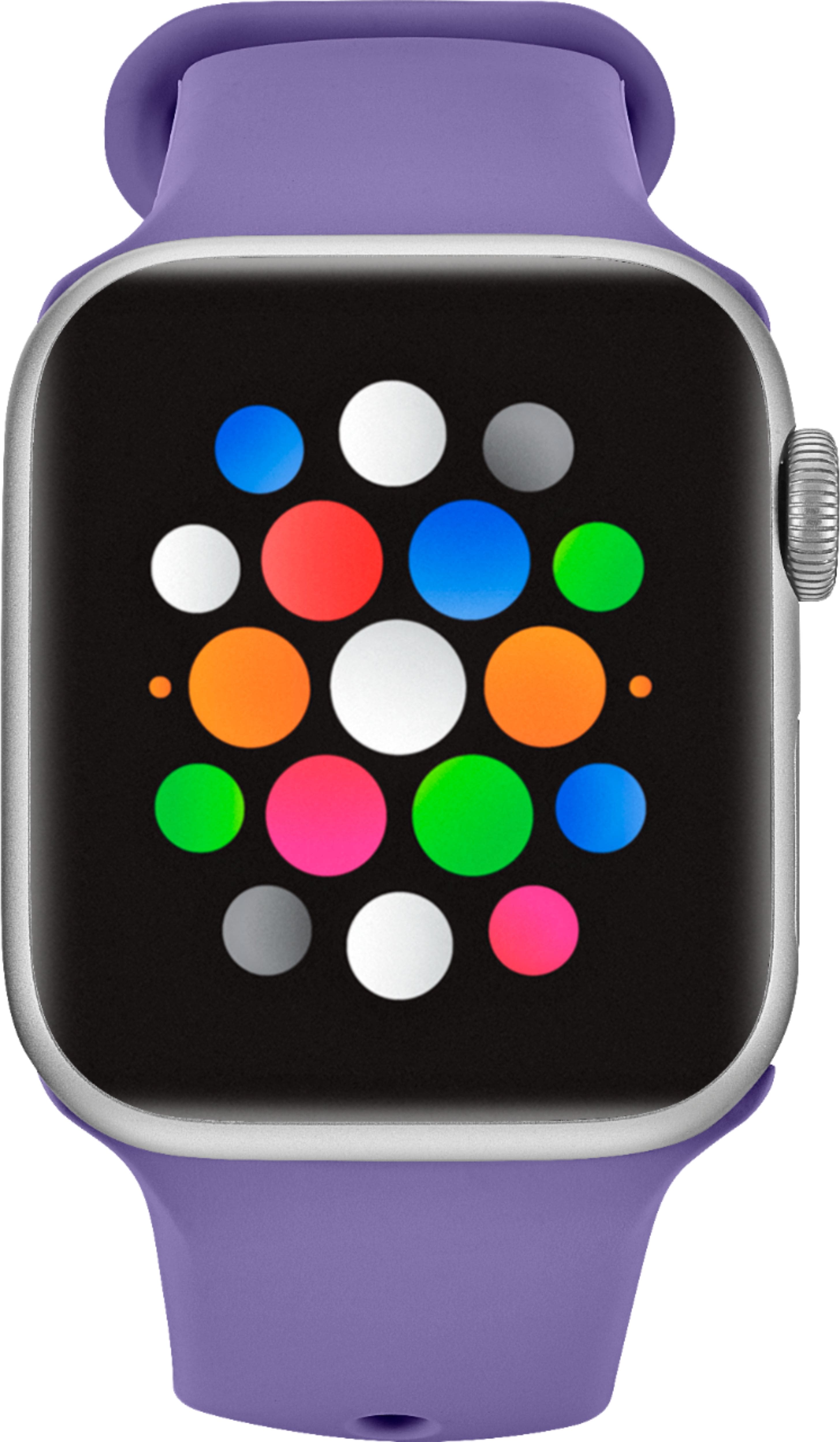 Alt View 12. Modal™ - Silicone Band for Apple Watch 38mm, 40mm, 41mm and Apple Watch Series 8 41mm - Ultra Violet.