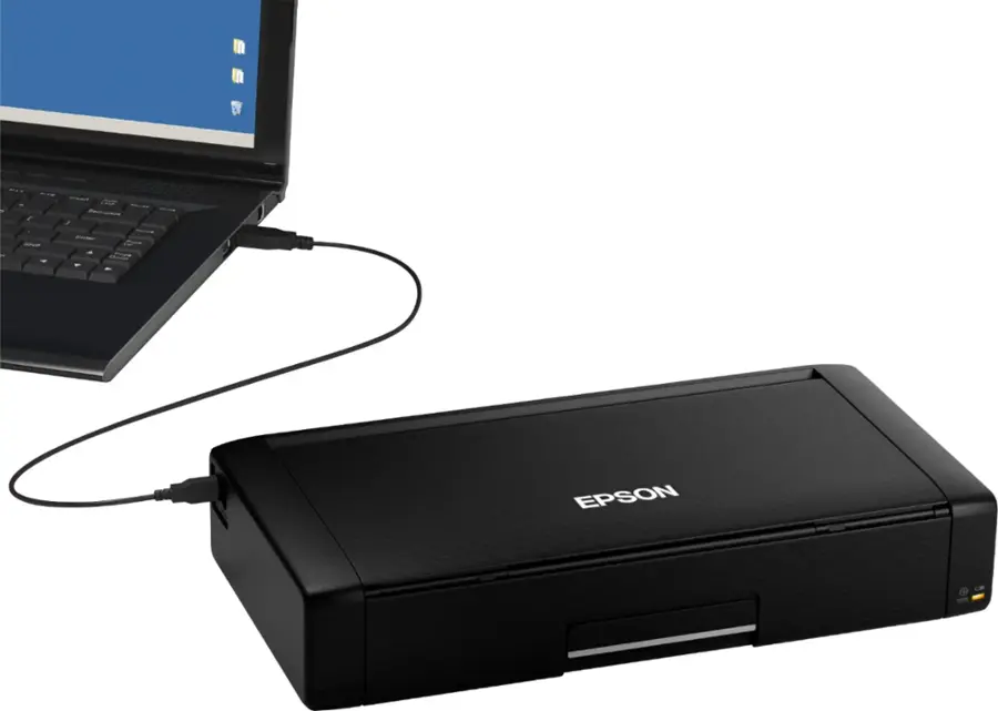 Alt View 15. Epson - WorkForce WF-110 Wireless Inkjet Printer - Black.