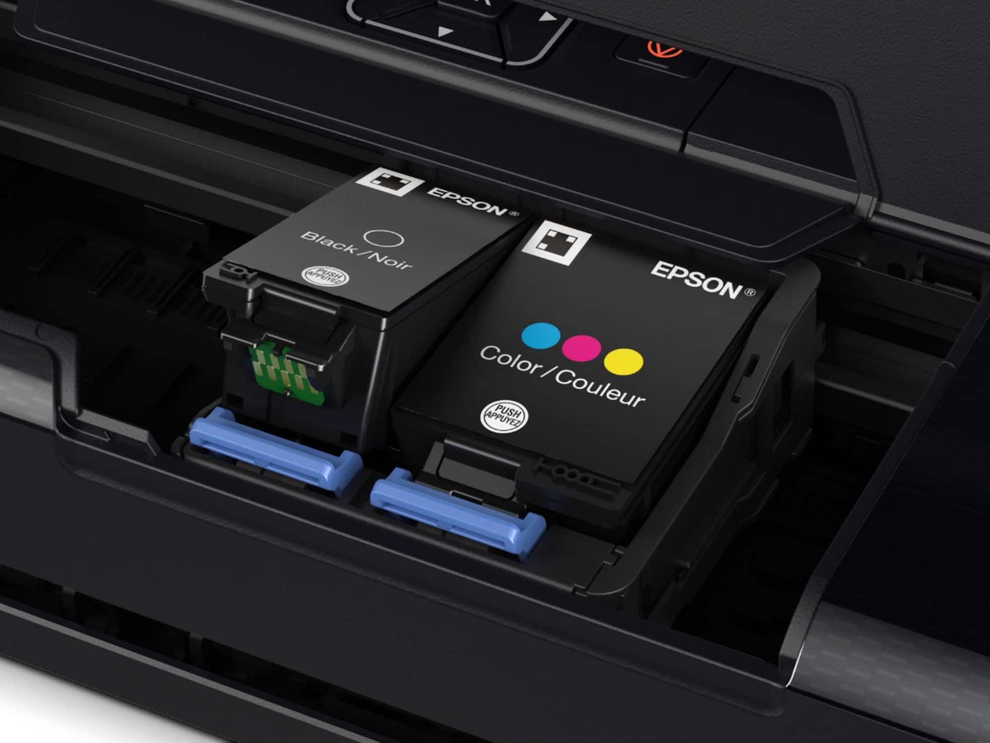 Alt View 17. Epson - WorkForce WF-110 Wireless Inkjet Printer - Black.