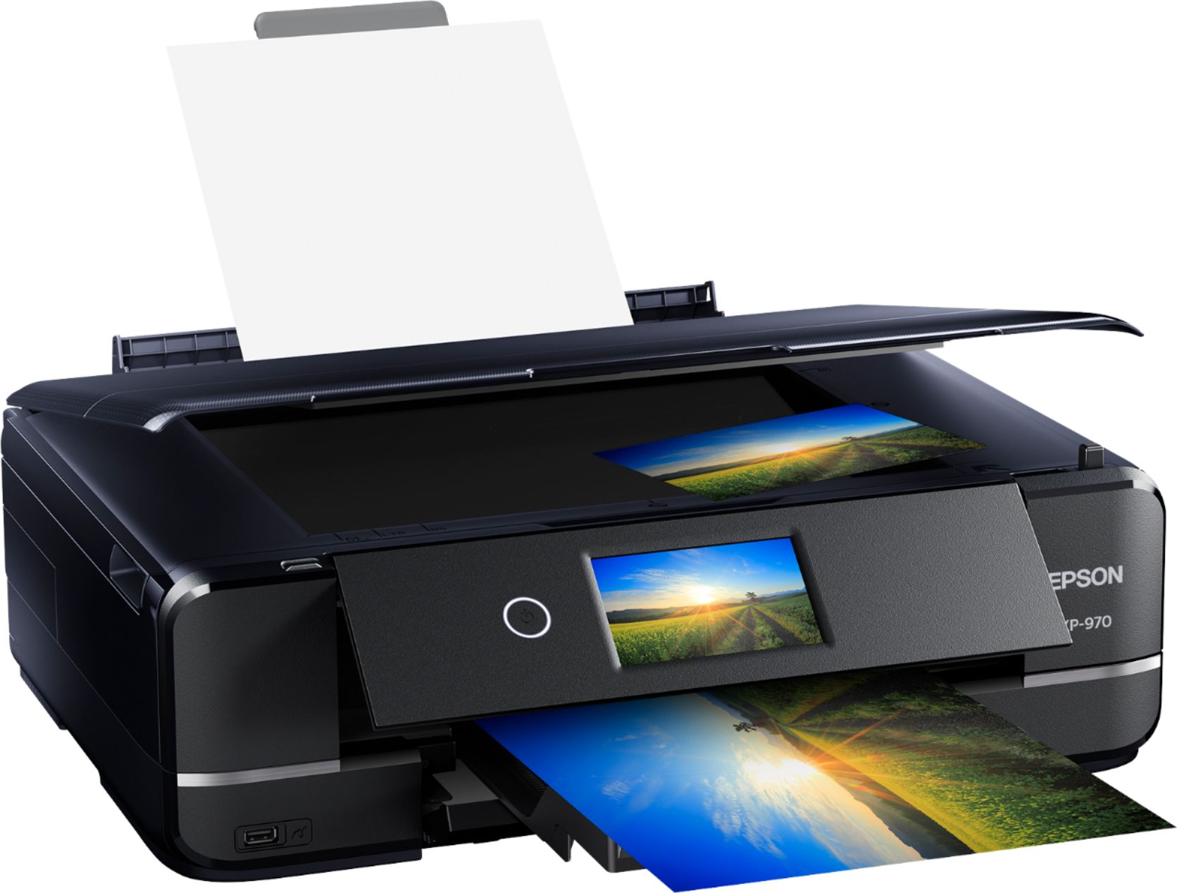 Angle View: Epson - Expression Photo XP-970 Wireless All-In-One Printer