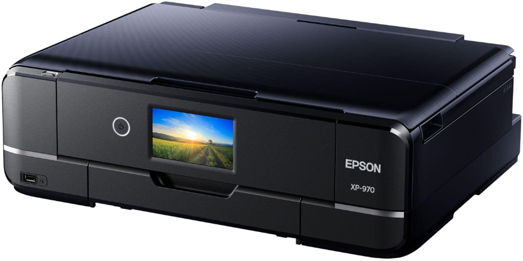 Alt View 14. Epson - Expression Photo XP-970 Wireless All-In-One Printer - Black.