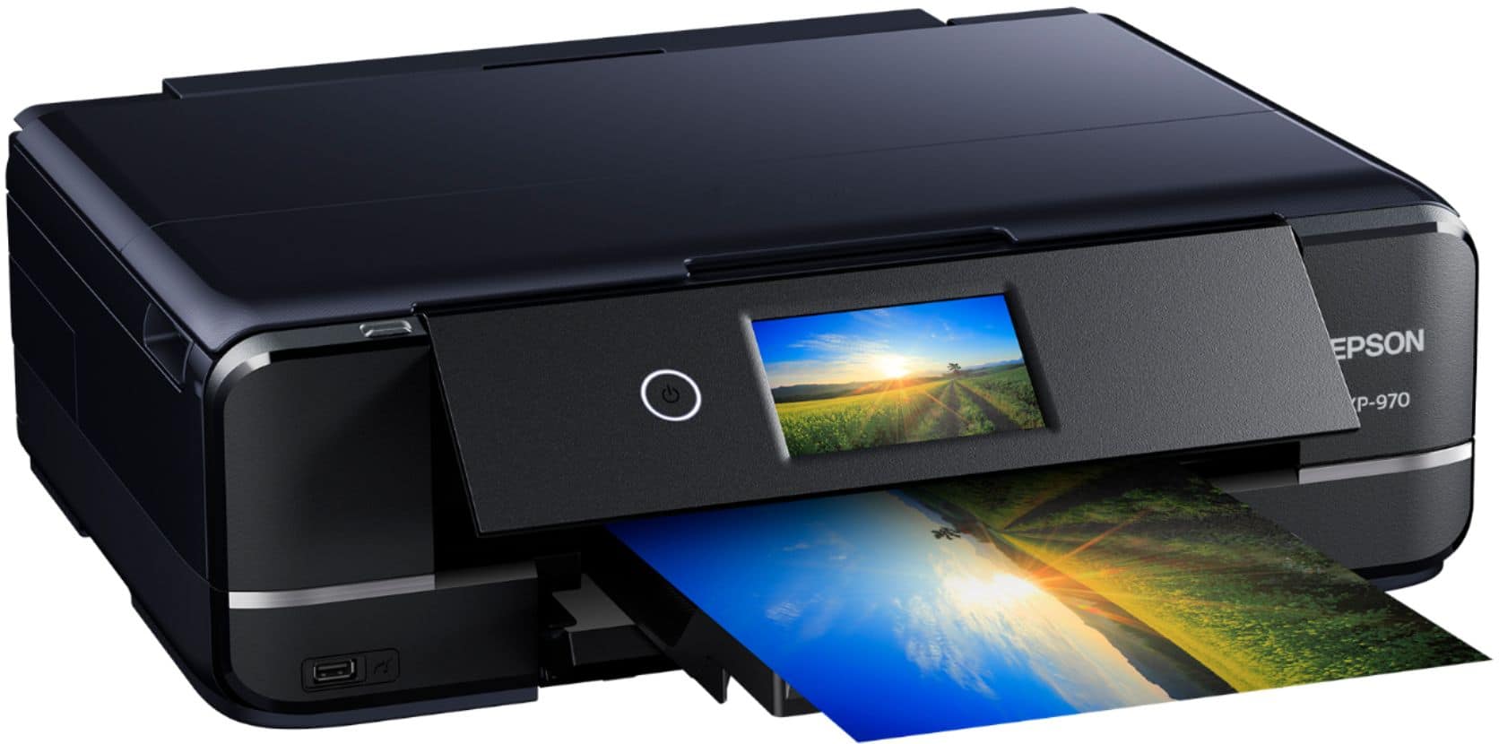 Alt View 20. Epson - Expression Photo XP-970 Wireless All-In-One Printer - Black.