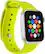 Angle. Modal™ - Silicone Band for Apple Watch 38mm, 40 mm, 41mm and Apple Watch Series 8 41mm - Neon Yellow.