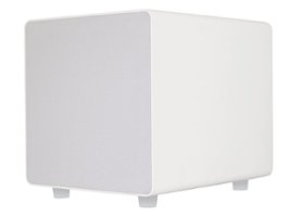Sonance - D8 SUBWOOFER WHITE - Dual 8" 300W Powered Wireless Subwoofer (Each) - Matte White - Front_Zoom