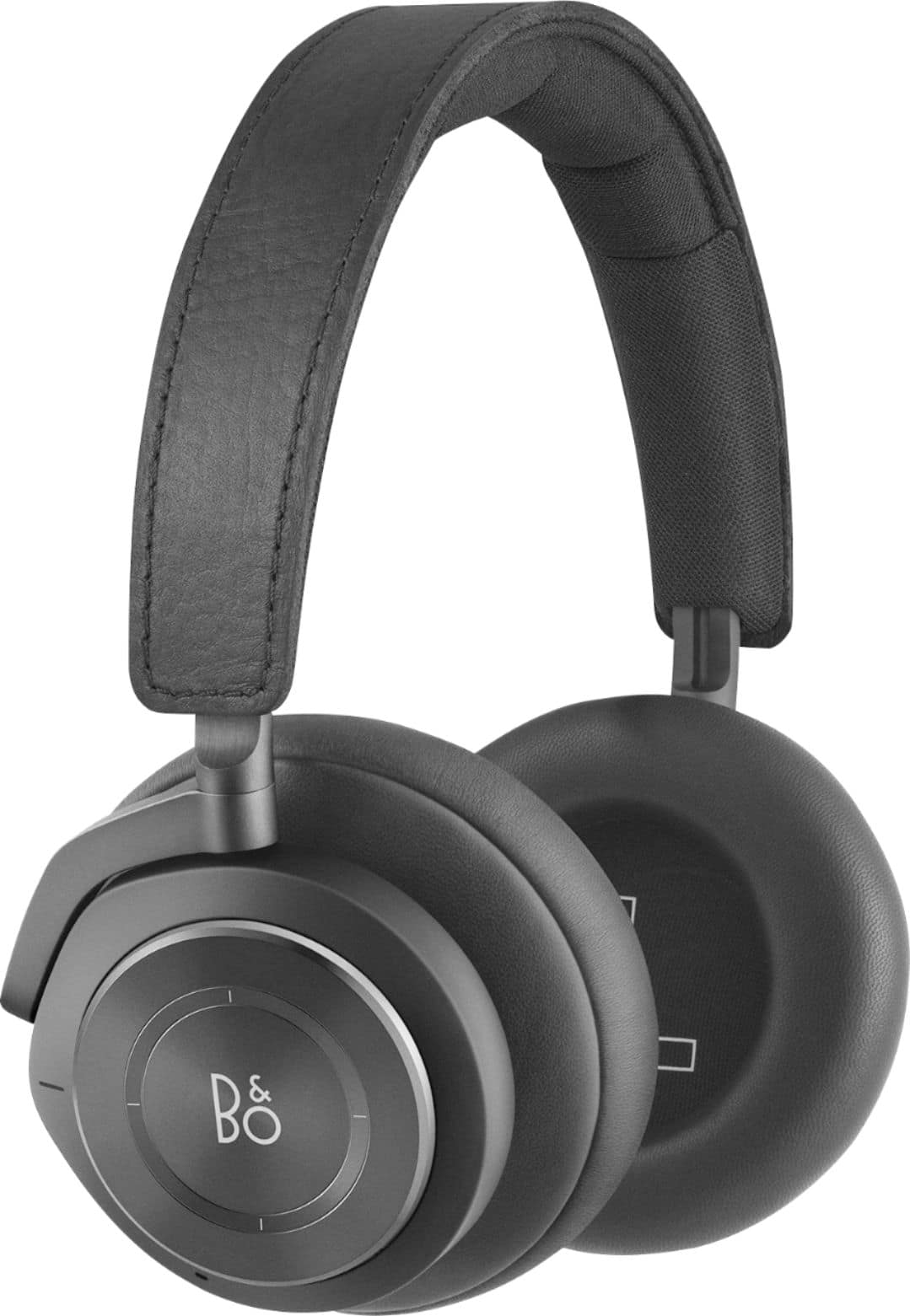 Angle View: Bang & Olufsen - Beoplay H9 3rd Generation Wireless Noise Cancelling Over-the-Ear Headphones - Matte Black