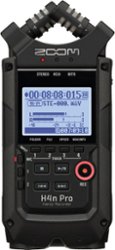Zoom - H4N PRO Handy Recorder - All Black - Front_Zoom