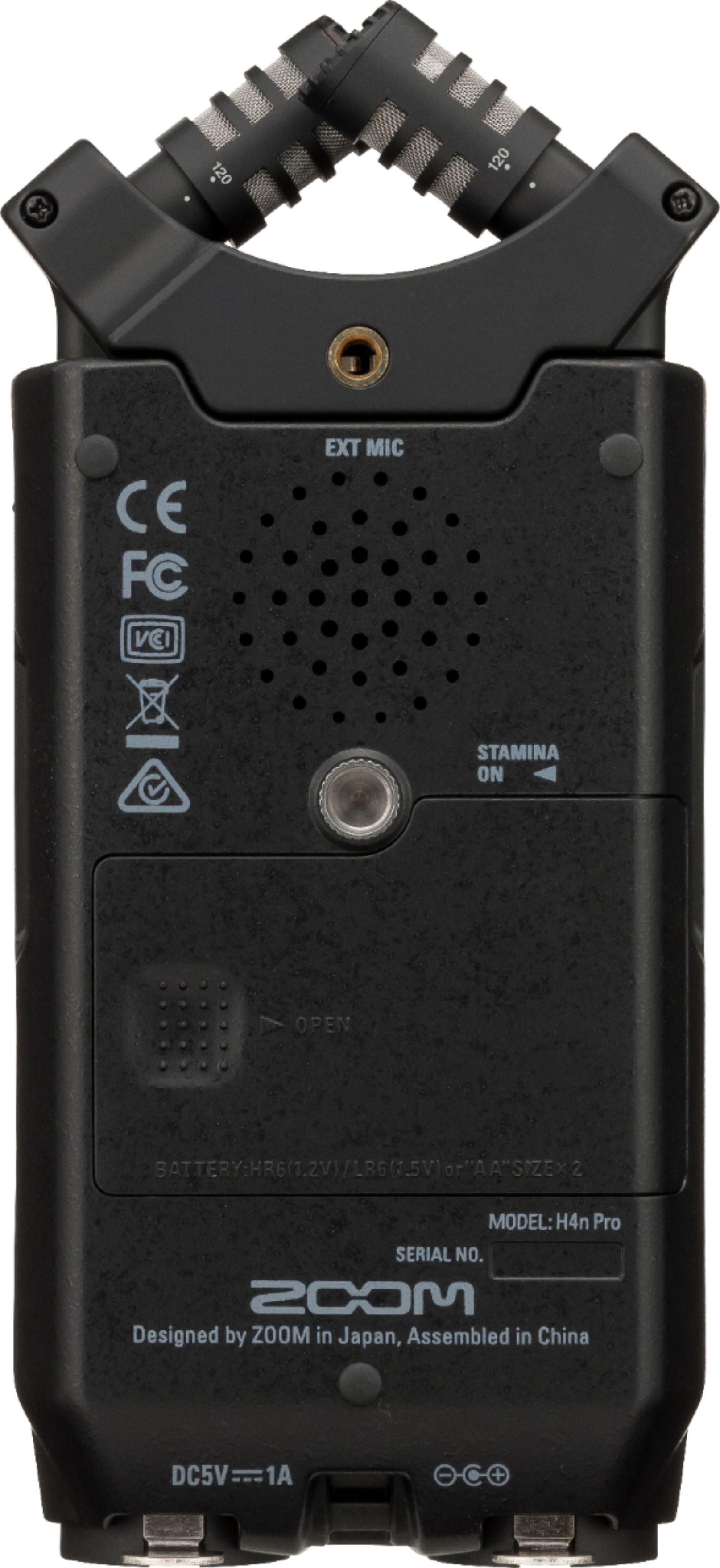 Zoom H4N PRO Handy Recorder All Black H4NPROAB - Best Buy
