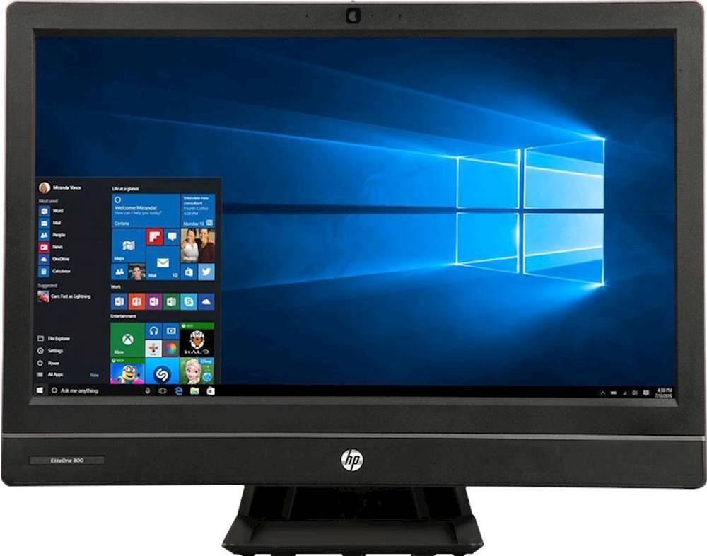 Alt View 11. HP - Refurbished EliteOne 23" All-In-One - Intel Core i5 - 8GB Memory - 256GB Solid State Drive - Black.