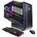 Left. CyberPowerPC - Gaming Desktop - AMD Ryzen 5 1600 - 8GB Memory - AMD Radeon RX 580 - 480GB Solid State Drive - Black.