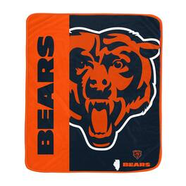Pegasus - Chicago Bears 50" x 60" Endzone Ultra Soft Throw Blanket - Multicolor