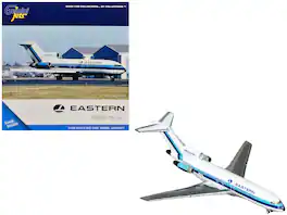 Boeing 727-100 Commercial Aircraft "Eastern Air Lines" (N8164G) White with Blue 1/400 Model Airplane by GeminiJets