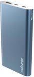 Front Zoom. myCharge - RAZOR TURBO 12,000 mAh Portable Charger for Most USB-Enabled Devices - Blue.