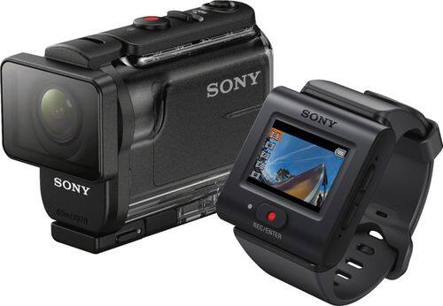 Sony - Geek Squad Certified Refurbished HDR-AS50 HD Action Camera with Live View Remote - Black-Angle_Standard 