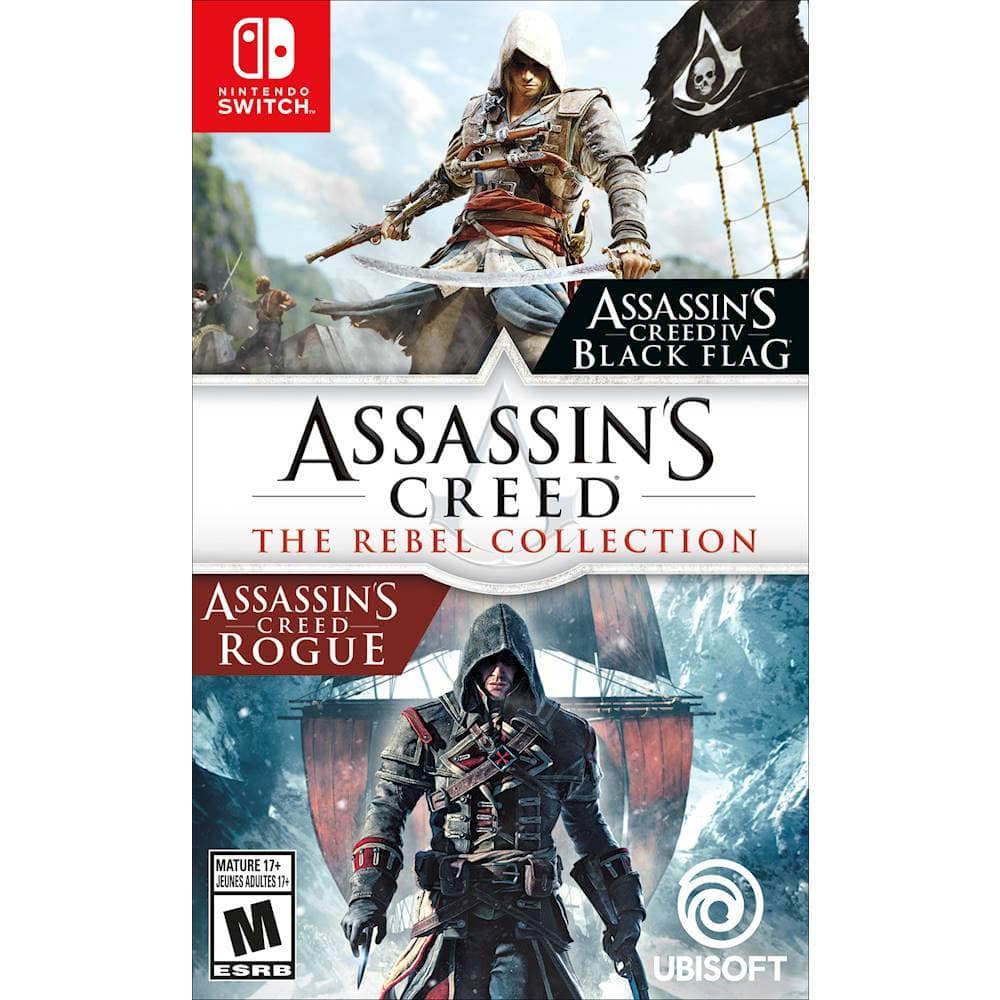 Front. Ubisoft - Assassin's Creed: The Rebel Collection.