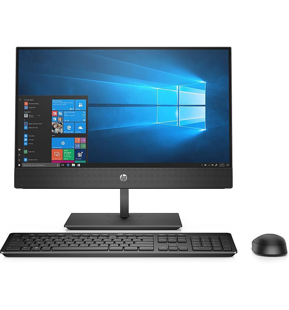 Alt View 3. HP - HP - ProOne 600 G5 21.5-in AIO Business PC -Intel Core i5 - 8GB Memory -256GB SSD Storage.