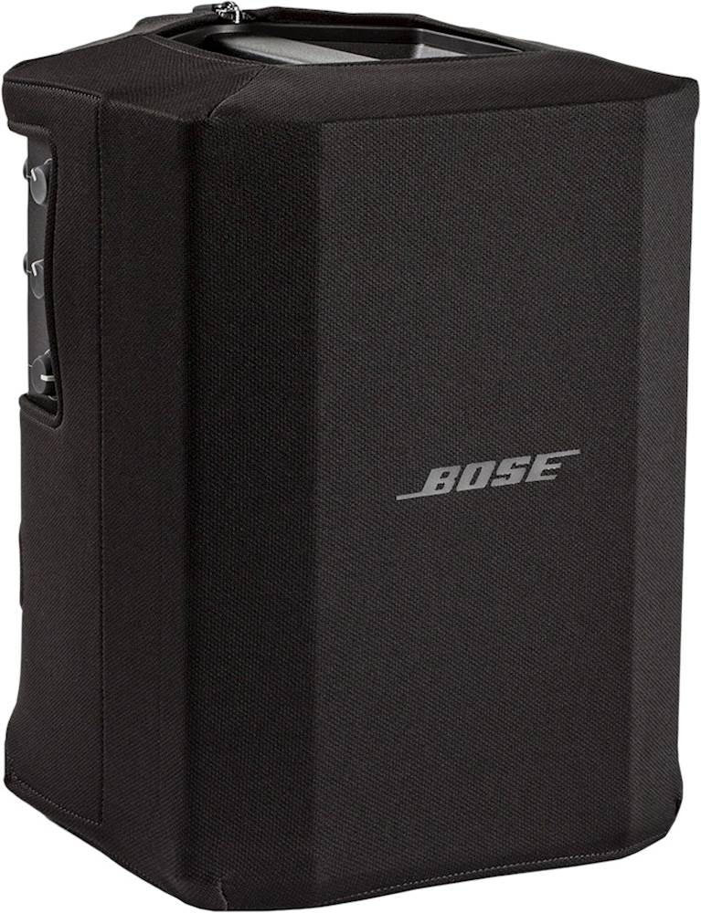 Angle View: S1 Pro Speaker Play-Through Cover - Nue Bose Black