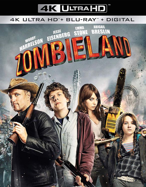 Zombieland [Includes Digital Copy] [4K Ultra HD Blu-ray/Blu-ray] [2 Discs] [2009] was $21.99 now $14.99 (32.0% off)
