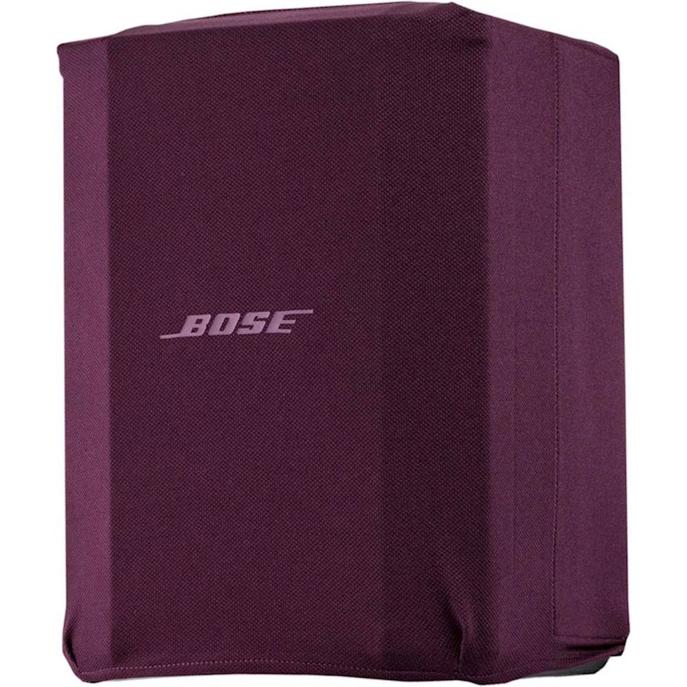 Left View: Bose - S1 Pro Speaker Play-Through Cover - Night Orchid Red