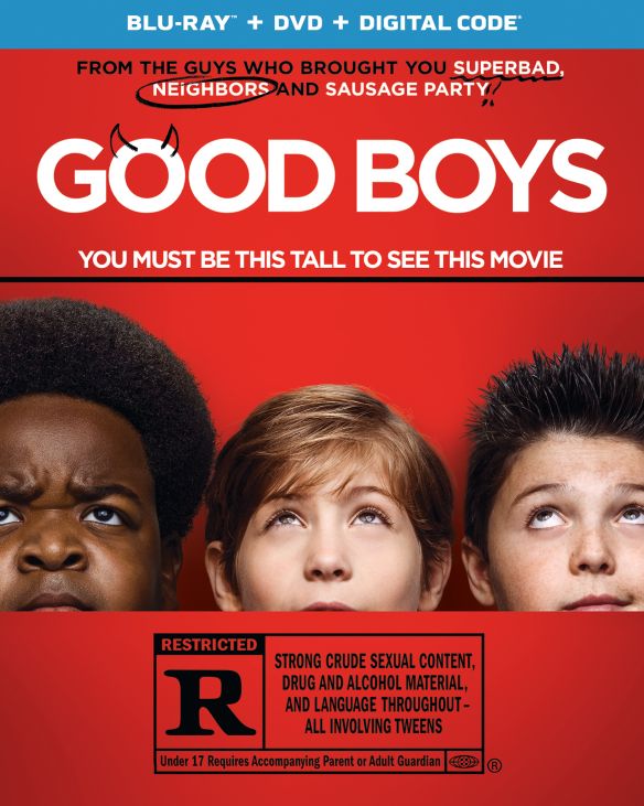  Good Boys [Includes Digital Copy] [Blu-ray/DVD] [2019]