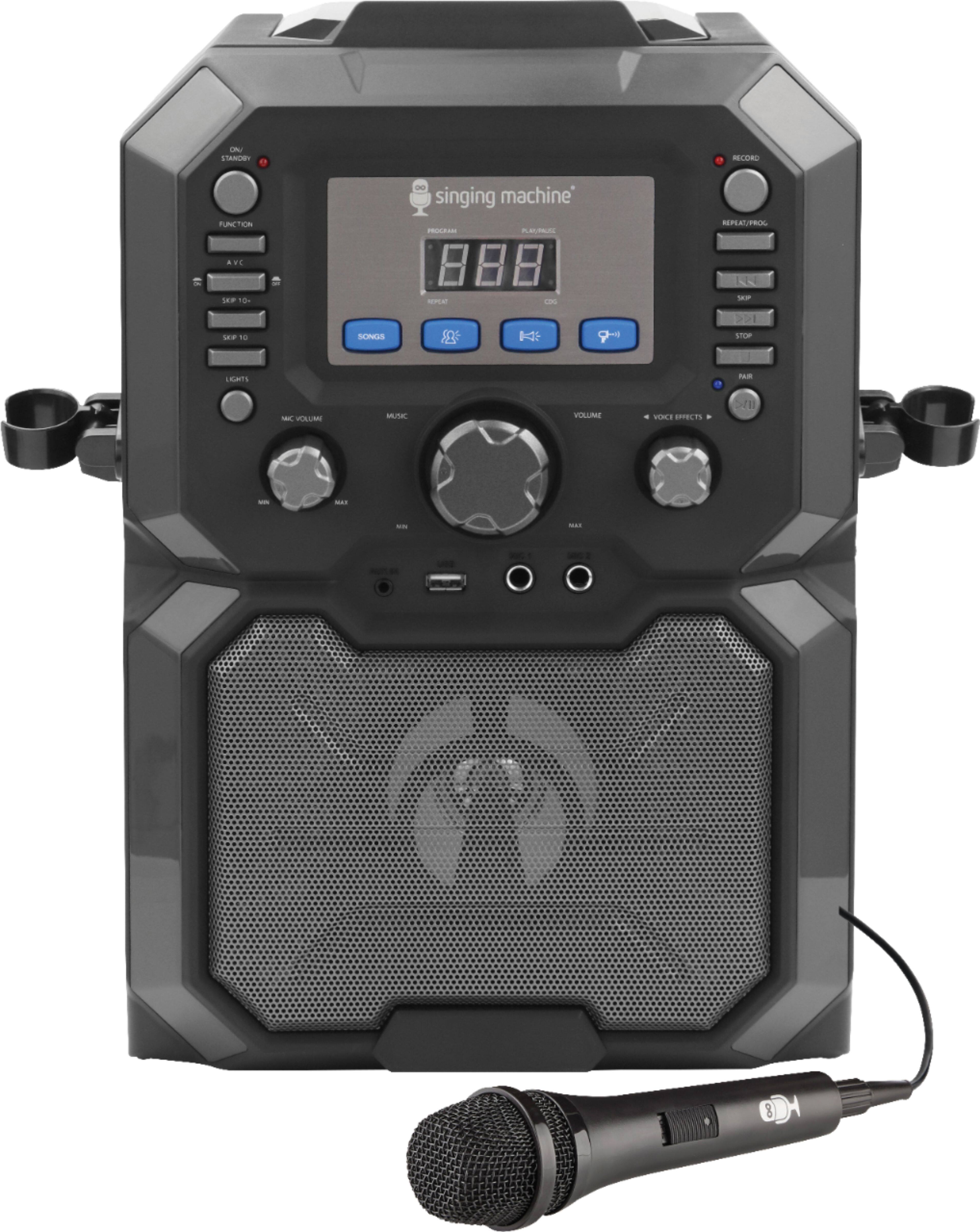thumbnail image 2 of Easy Karaoke EKS780 Bluetooth CD+G Karaoke Machine With Light Effects & Mic 2 of 3