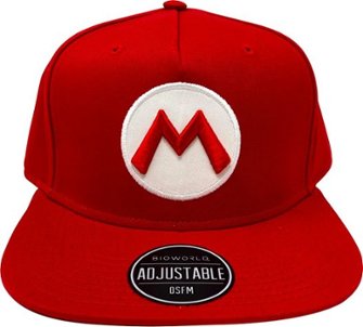 Bioworld - Super Mario Bros. Snap Back Hat - Red