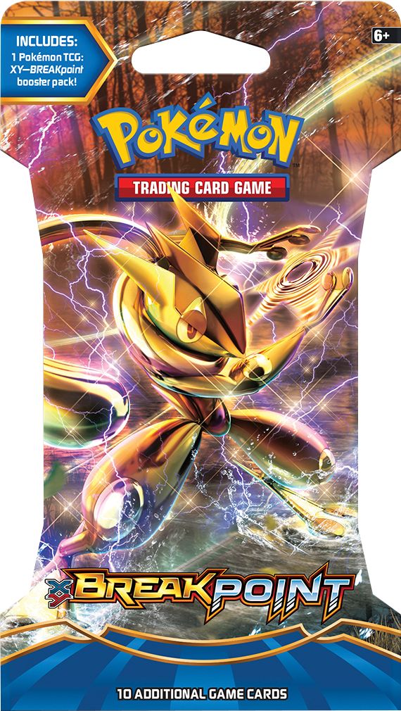 Pokémon - Trading Card Game: XY - BREAKpoint Sleeved Booster - Styles May Vary