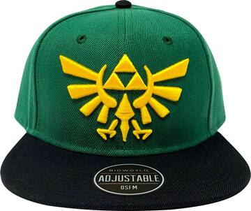 Bioworld - The Legend of Zelda Snap Back Hat - Green/Black
