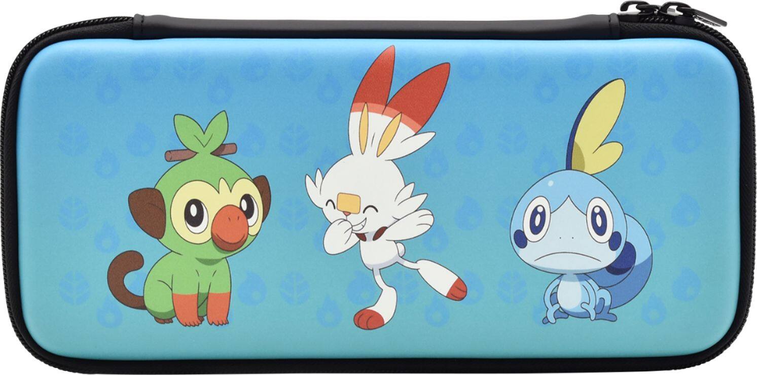 Hori Pokémon Sword Shield Hard Pouch For Nintendo Switch Blue