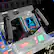 Alt View 11. Arcade1Up - The Star Wars Home Arcade Game Machine with Riser - Star Wars Blue.