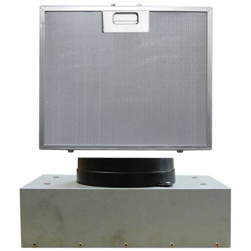 Front. Windster Hoods - Hood Ductless Kit - Silver.