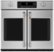 Front Zoom. Café - 30" Built-In Single Electric Convection Wall Oven - Stainless steel.