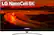 Front. LG - 75" Class Nano 9 Series LED 8K UHD Smart webOS TV - Black.
