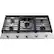 Alt View 11. Samsung - 36" Built-In Gas Cooktop with 5 Burners - Stainless Steel.