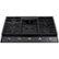 Alt View 11. Samsung - 36" Built-In Gas Cooktop with 5 Burners - Black Stainless Steel.