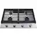 Alt View 11. Samsung - 30" Built-In Gas Cooktop with 4 Burners - Stainless Steel.