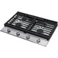 Left Zoom. Samsung - 30" Built-In Gas Cooktop with 4 Burners - Stainless Steel.