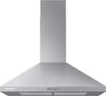 Samsung - 30 inches - Externally Vented & Recirculating - Wall Range Hood - Stainless Steel